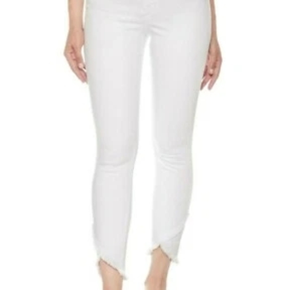 Joe's Jeans Denim - Joe's Jeans White Ankle Cropped Denim